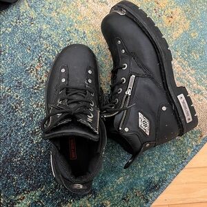 Harley-Davidson Black Leather Boots